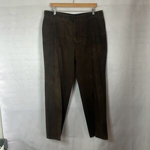 Hiltl Sports Luxury Comfort‎ ZE 500 Mens Brown Khaki Pants Germany size 38